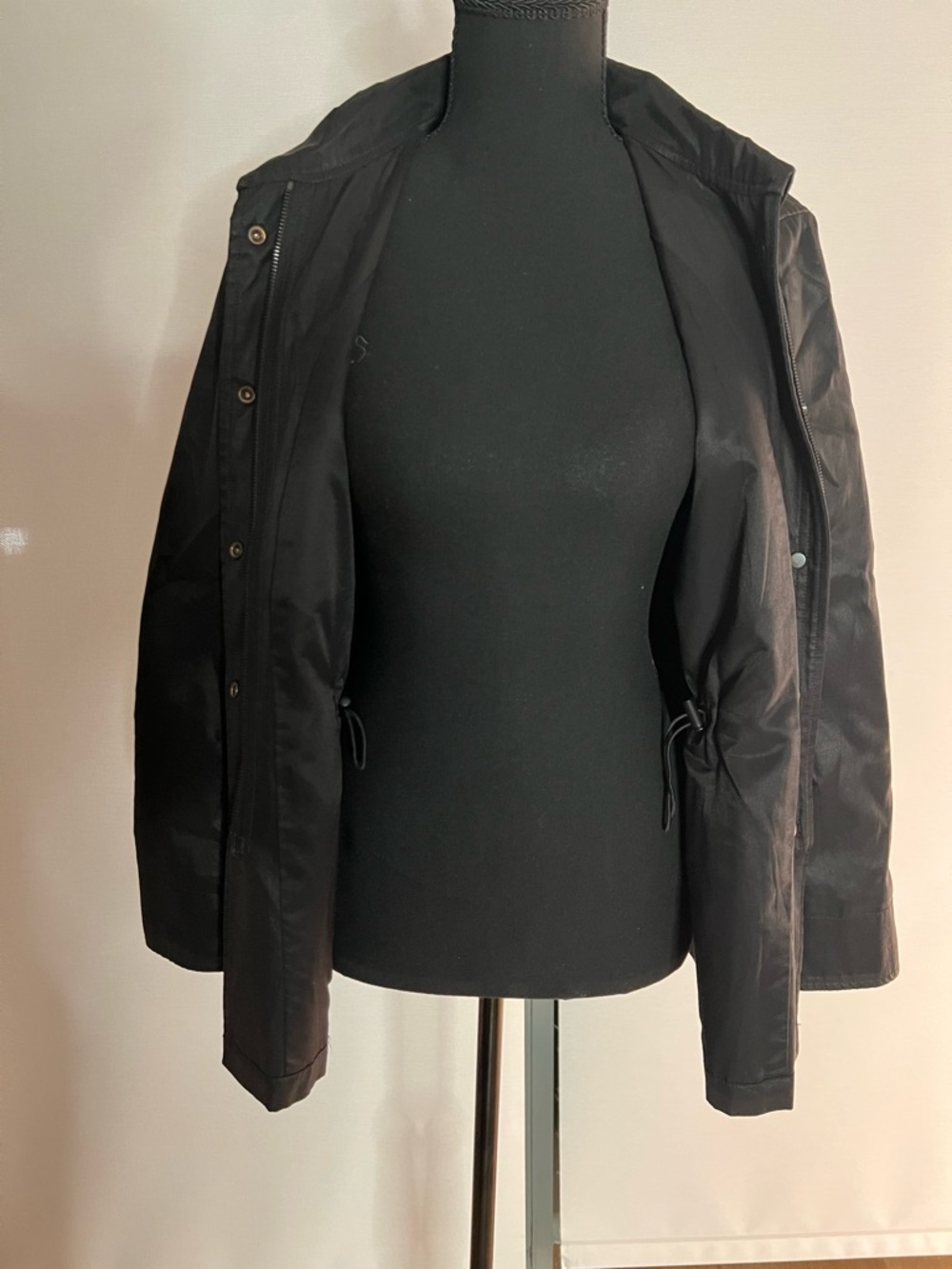 rag & bone Black Utility Jacket with Button-Front - Picture 7 of 8